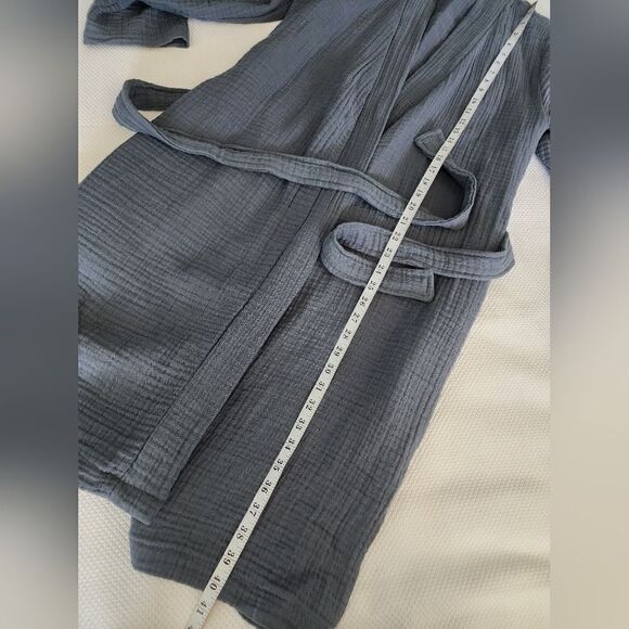 Parachute waffle robe unisex lagenlook minimalist freestyle - Picture 10 of 12